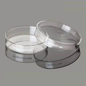 Placa petri de vidrio borosilicato 3.3
