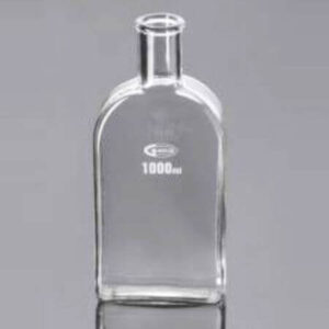 frasco de cultivo roux, cuello descentrado