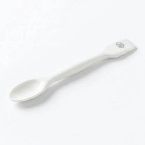 espatula cuchara plana de porcelana